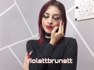 Violettbrunett